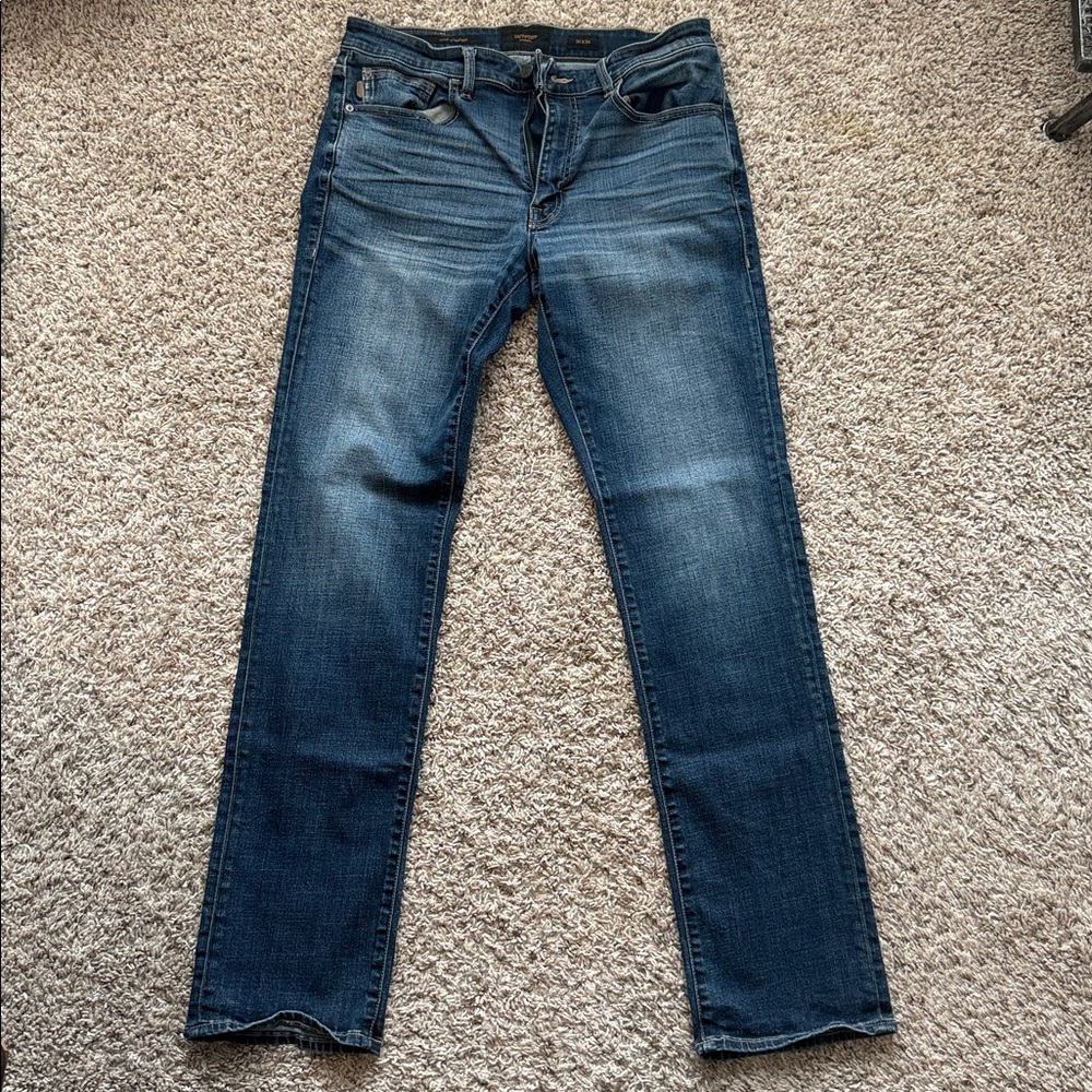 Men's Slim Straight Jeans - Blue